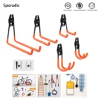 Набор сверхмощных крючков для хранения электрической дрели и бензопилы, органайзер для гаража, настенное крепление, инструменты для сортировки деталей