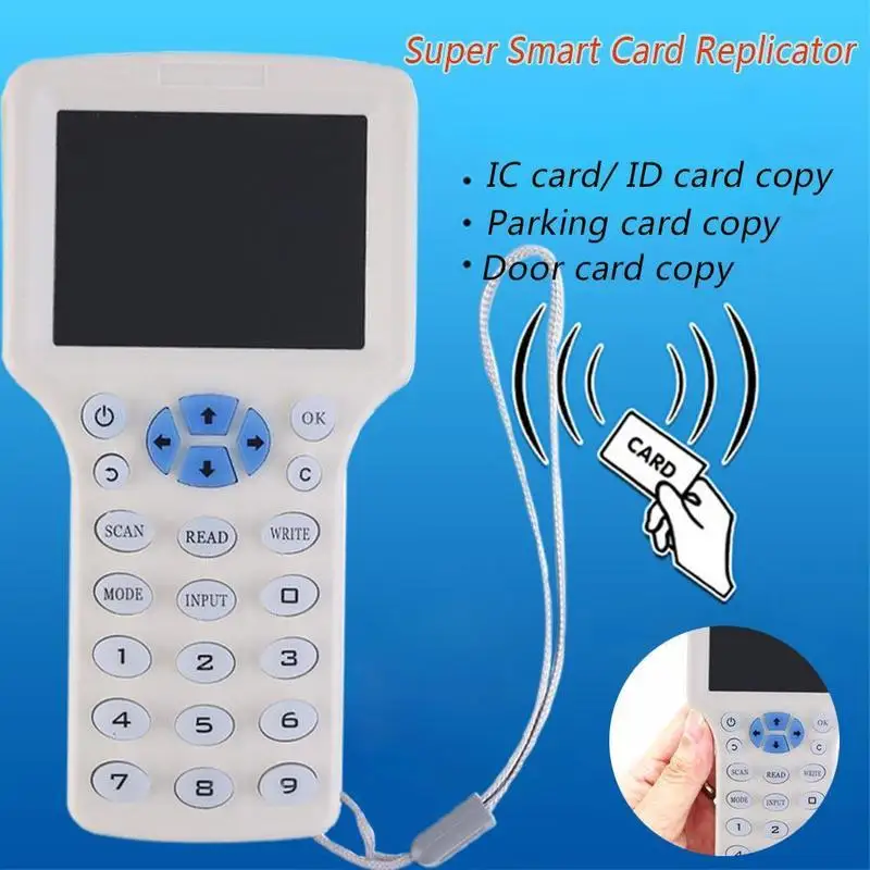 Считыватель Карт Rfid Nfc T5577 Дубликатор карт FUID Em4305 английская 10-частотная UID запись