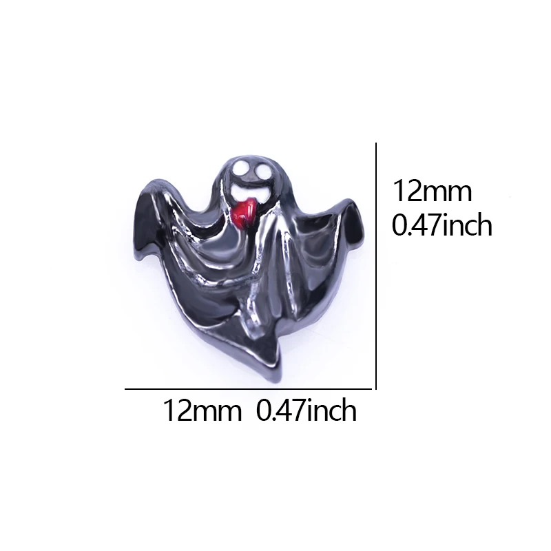 20 шт./лот Хэллоуин призрак тыква летучая мышь паук сетка Череп сплав Плавающие