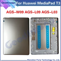 for huawei mediapad t3 10 ags w09 ags l09 ags l03 back battery cover door housing case rear cover replacement parts