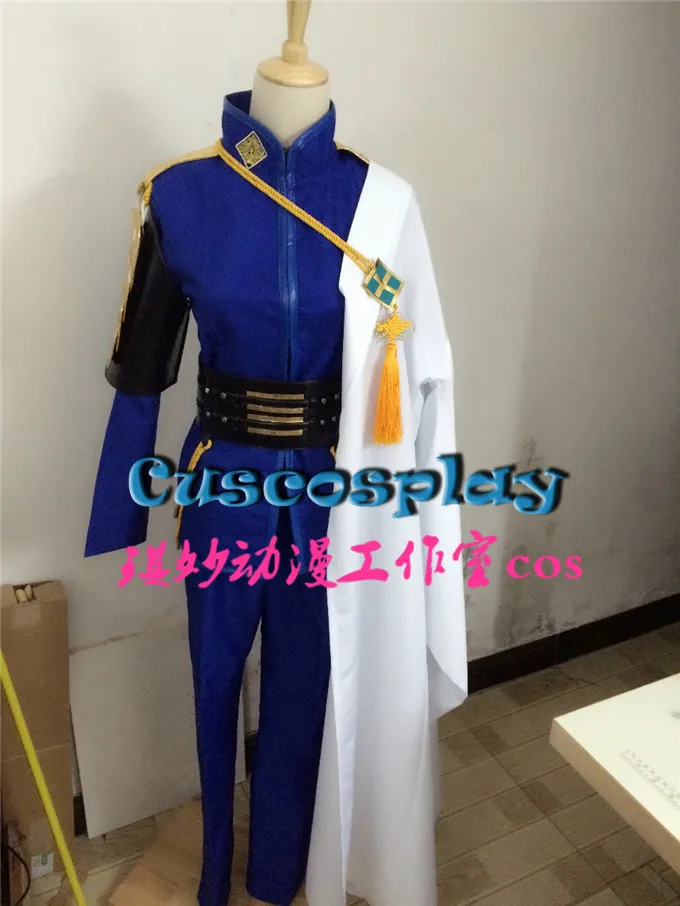 

Game Touken Ranbu Online Nikkari Aoe Cosplay Costume Army Uniform Cosplay Costume Halloween Carnival Outfit For Women Men