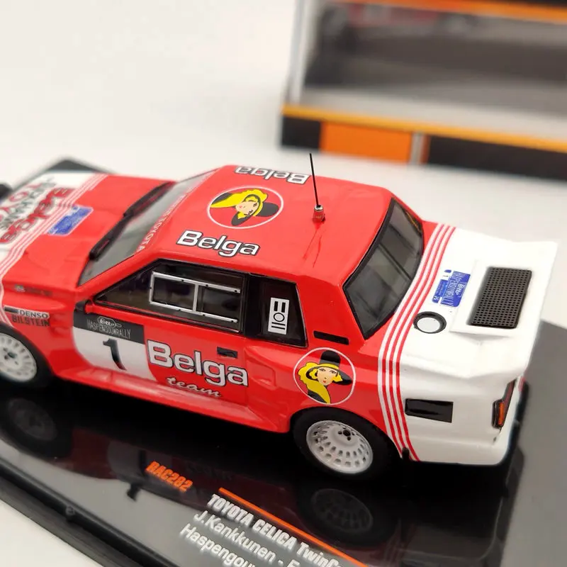 1:43 IXO для TY Celica Twin Cam Turbo TA64 #1 Rally ралли 2017 RAC282 игрушки автомобилей литье под