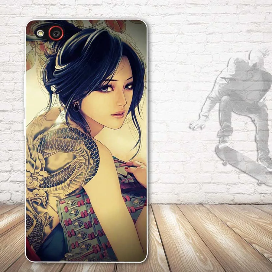 Чехол для Nubia Z9 Mini силиконовый ТПУ мягкий с рисунком Fundas ZTE чехол телефона |