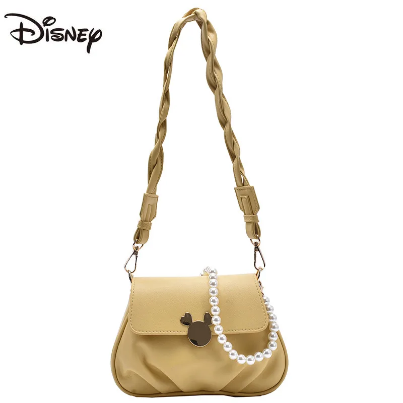 

2021 New Disney Mickey Ladies One-shoulder Messenger Bag Multifunctional Large-capacity Zipper Luxury Storage Ladies Handbag