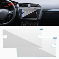 car accessories tempered glass sticker for volkswagen tiguan atlas 2018 2019 navigation screen protector film 8 inch