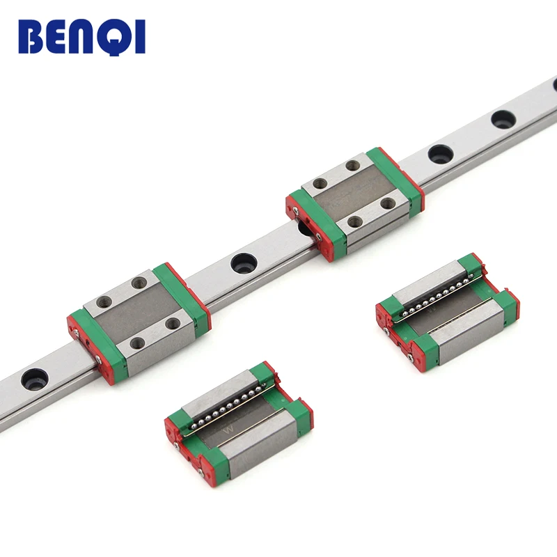 linear guide manufacturer BENQI rail MGN9 200mm+ block MGN9C carriage for machine parts |