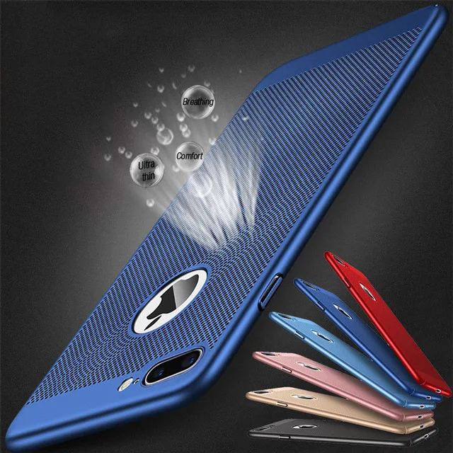 Черный охлаждающий чехол для телефона с отверстиями iPhone 11 Pro Max 2019 XS max XR X матовая