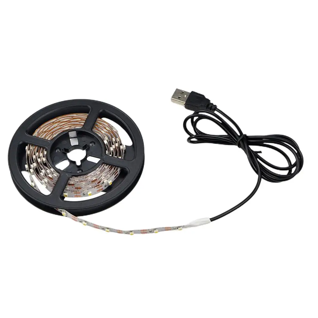 

SMD2835 Strip Light Warm White 0.2m 60 LEDs/m DC 5V Cabinet Kitchen Lighting
