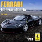 Модель Автомобиля Ferrari La Ferrari Bburago 1:24, литой металлический автомобиль, детская игрушка, подарок для парня, коллекция автомобиля из искусственного сплава