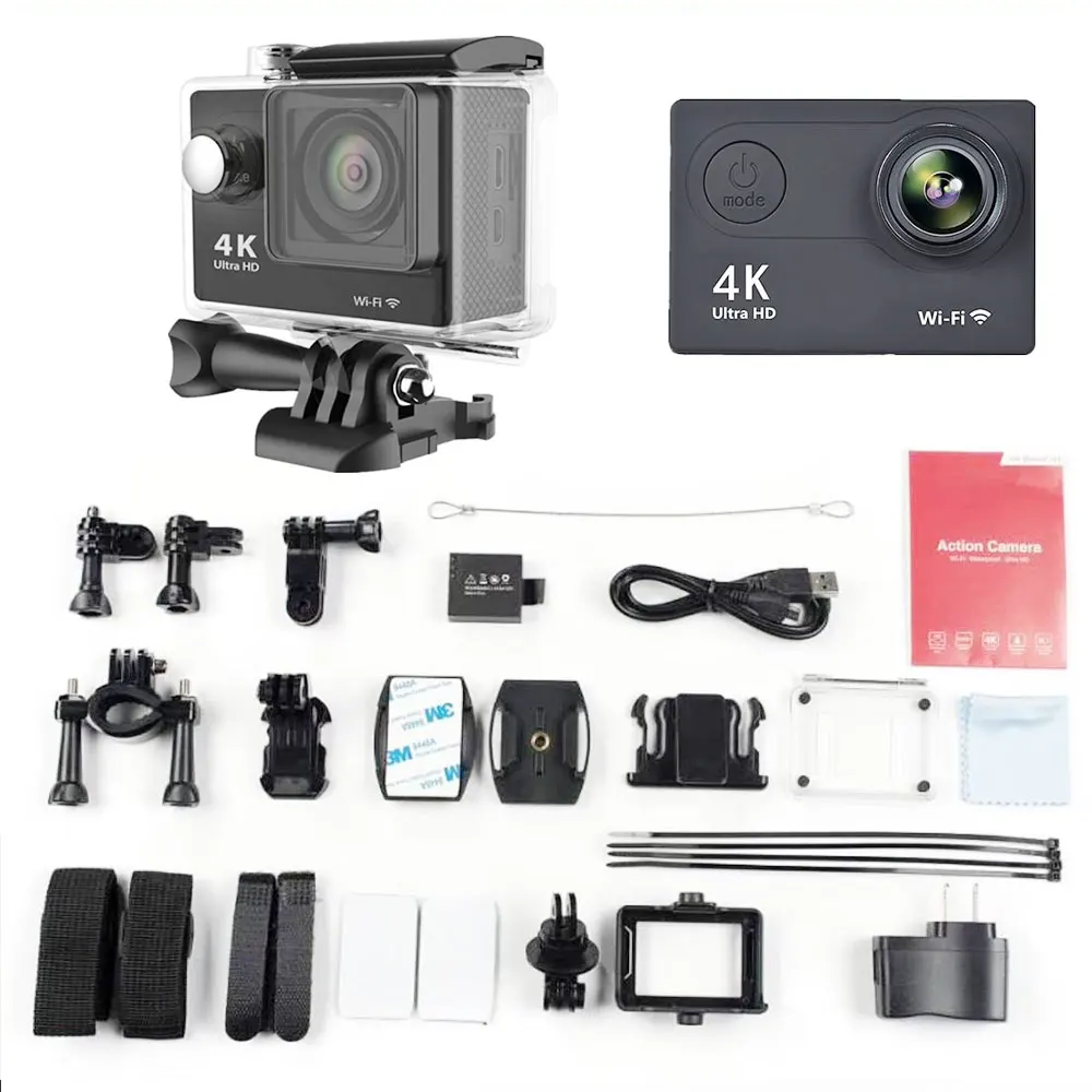

4K WiFi 2,0 12 Go Pro 170D - 4K