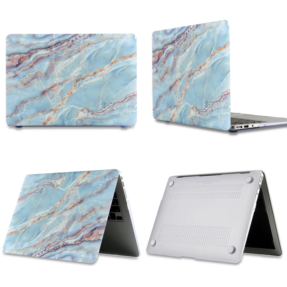 Чехол для ноутбука Apple MacBook Air Pro retina 11 12 13 15 для mac New Pro 16 дюймов с сенсорной панелью+ чехол для клавиатуры