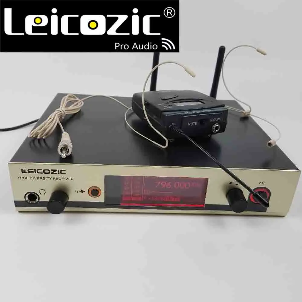 Leicosic 300g3 истинное Разнообразие беспроводной uhf микрофон бренды mikrofon microfano