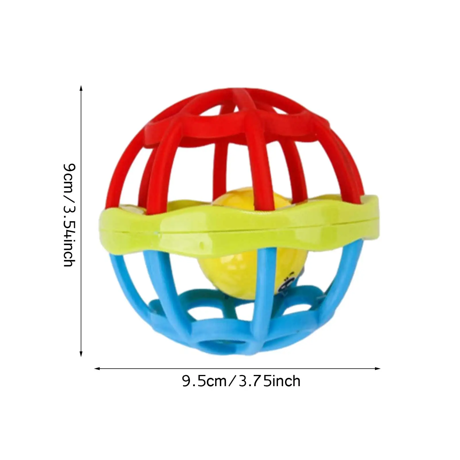 

Creative Pet Cat And Dog Toy Molar Teeth Anti-bite Relaxation Molar Universal Hollow Sounding Bell Ball Supplies Toy For Dog Cat