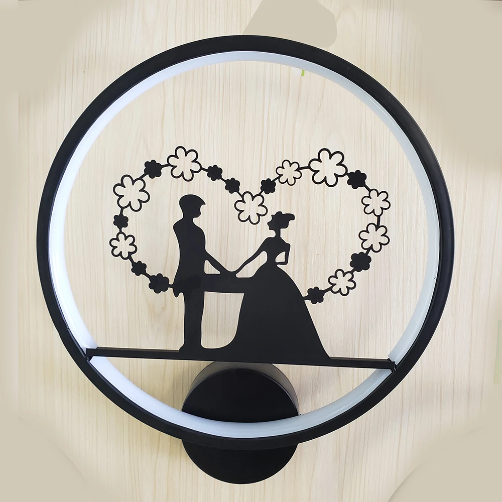 Креативный светодиодный настенный светильник SANDIY 18 Вт для спальни прикроватной