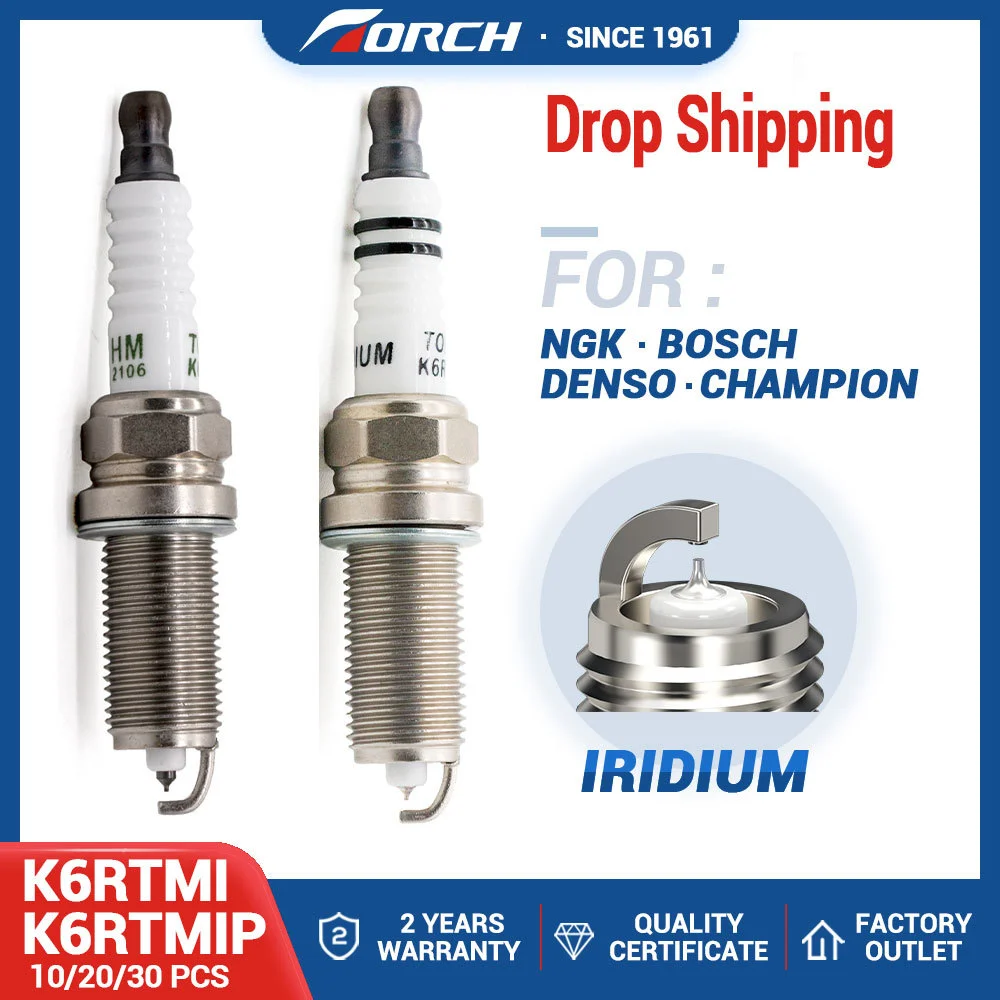 

Китайская оригинальная горелка K6RTMI/K6RTMIP, 10 шт./Лот, Свеча зажигания, подходит для FAW JILIN, для DONG FENG, для SUBARU, FAW JILIN, Прямая поставка