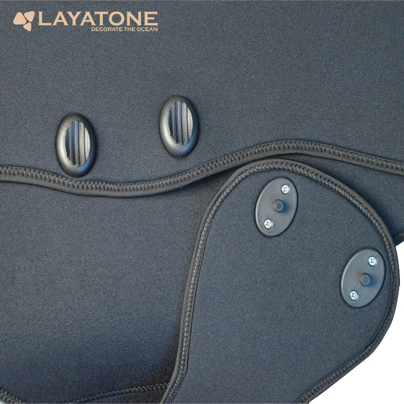 LayaTone 7 мм Неопреновая Балаклава Гидрокостюмы Подводное плавание с аквалангом; Подводная охота Сноркелинг охотничий костюм зимний купальник из 2 частей сплит шапка мокрый костюм