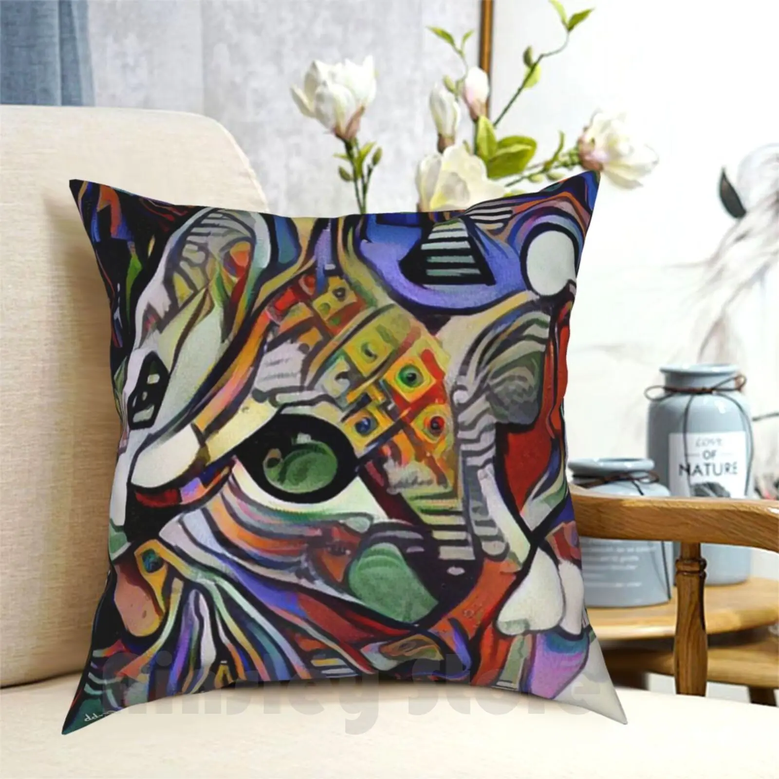 Лунный свет от Dianne? Подушка мягкая домашняя с принтом Dianne Diannemeinke акриловый