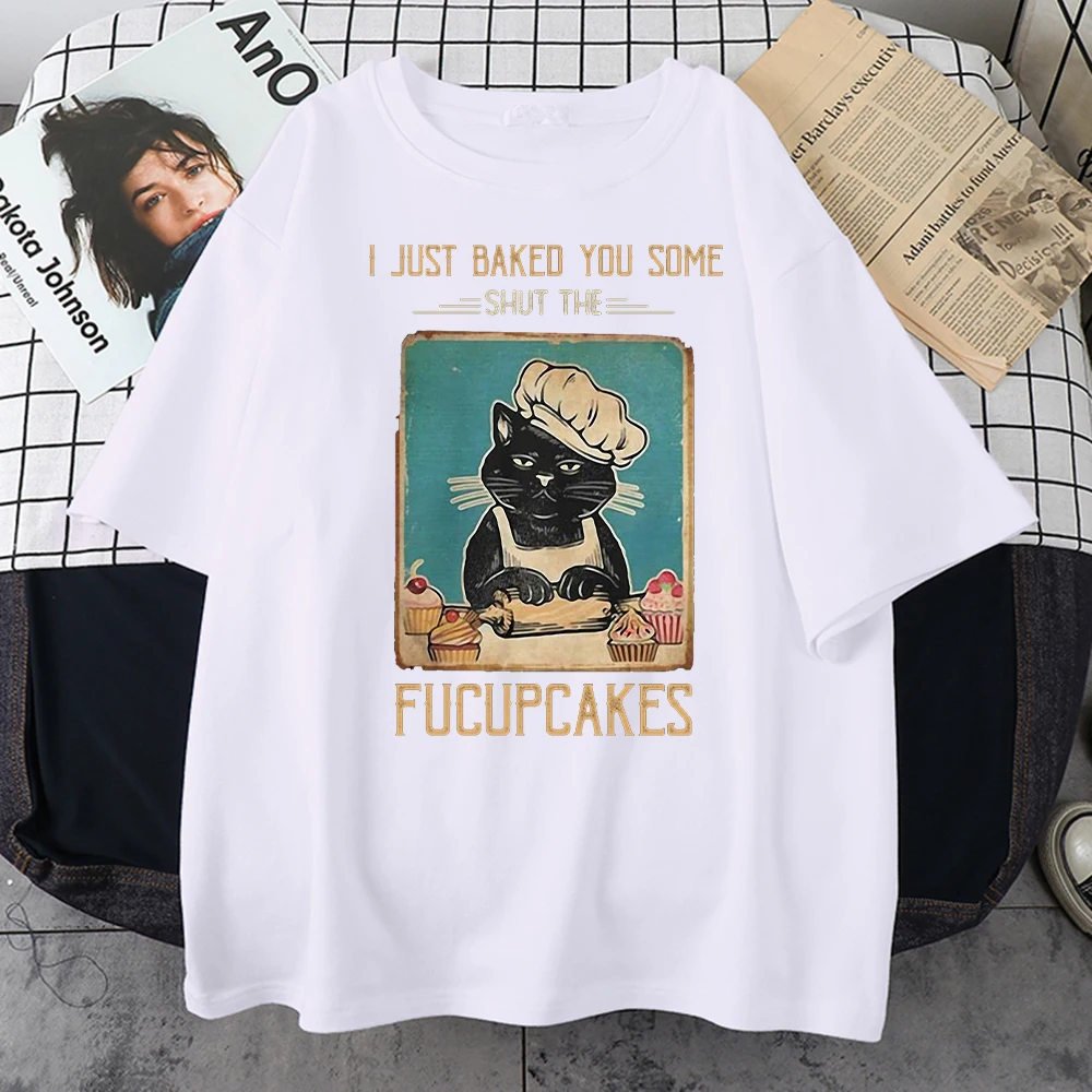 Футболка мужская с принтом торт шеф-повара