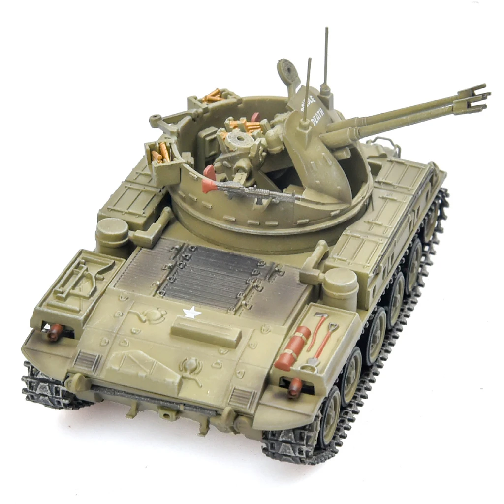 

1/72 Scale Tank,M42 Self-Propelled AA Gun Alloy Diecast,U.S. Army Tank Toys Collectables,Home Office Room Ornaments