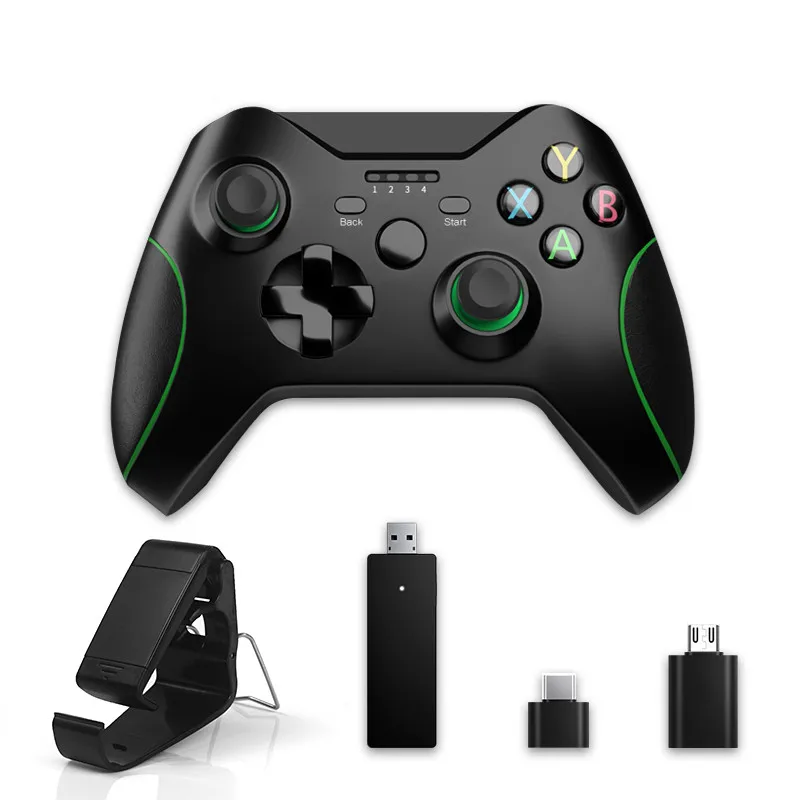 Беспроводной игровой контроллер 2 4G джойстик для Xbox One PS3/Android смартфон геймпад Win PC