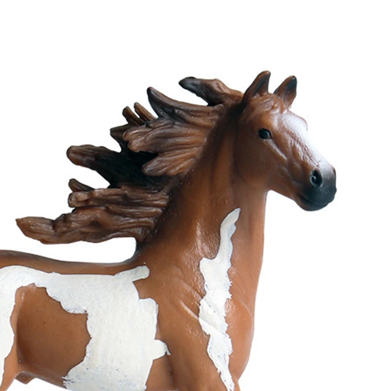 

Simulation Horse Figurine Collection Toy Pvc Animal Horse Model Doll Wild Animal Model Toy