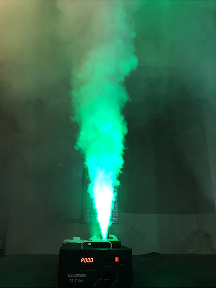 Пульт дистанционного управления 1500W 24X9W RGB 3 в 1 Светодиодная дымовая машина DMX512 DJ