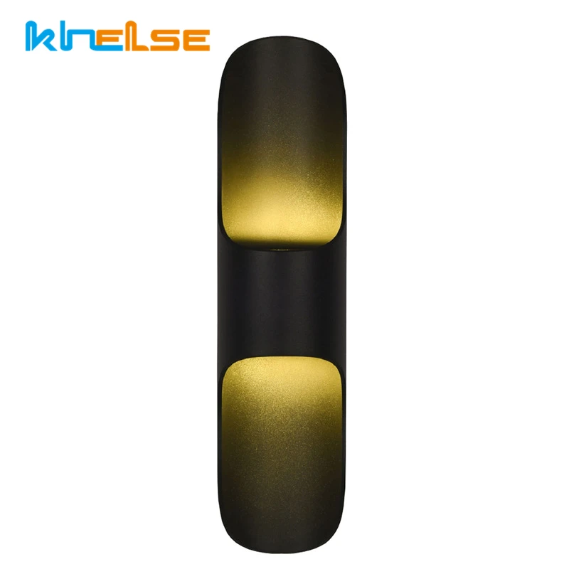 Современный наружный светодиодный настенный светильник водонепроницаемый для