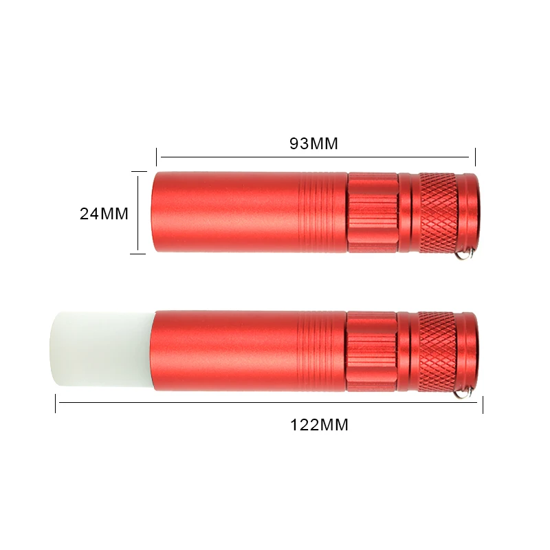 Небольшая светодиодная вспышка светильник белый красные синие тактический