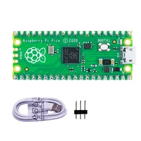 for raspberry pi pico microcontroller board with pre soldered header low cost high performancebased on rp2040 chip