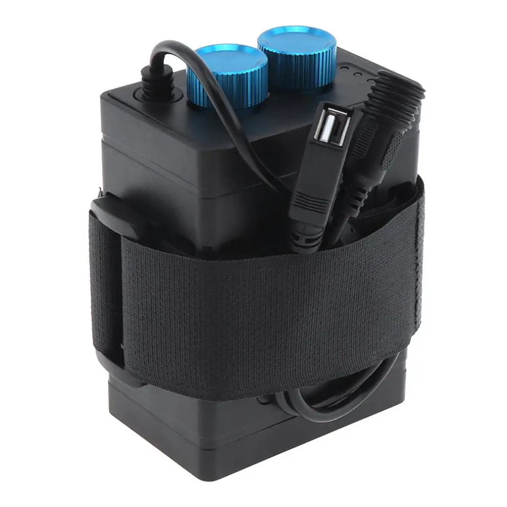 TrustFire EB03 водонепроницаемый IP67 чехол для аккумулятора с USB-интерфейсом поддержка