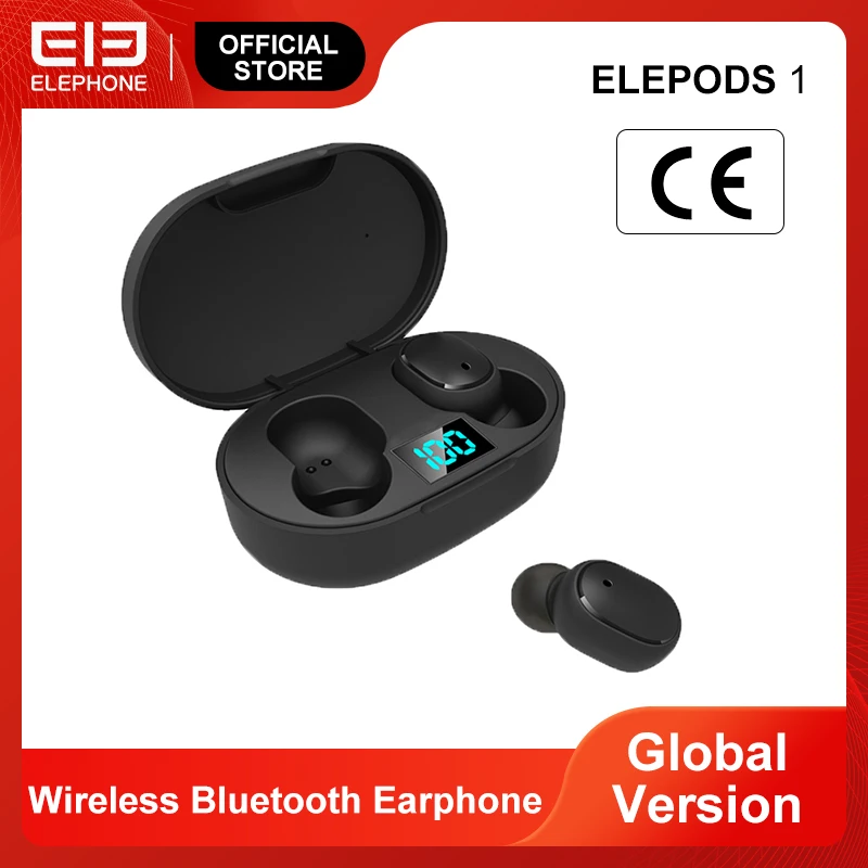 ELEPHONE ELEPODS 1 TWS наушники светодиодный дисплей беспроводные Bluetooth Голосовое