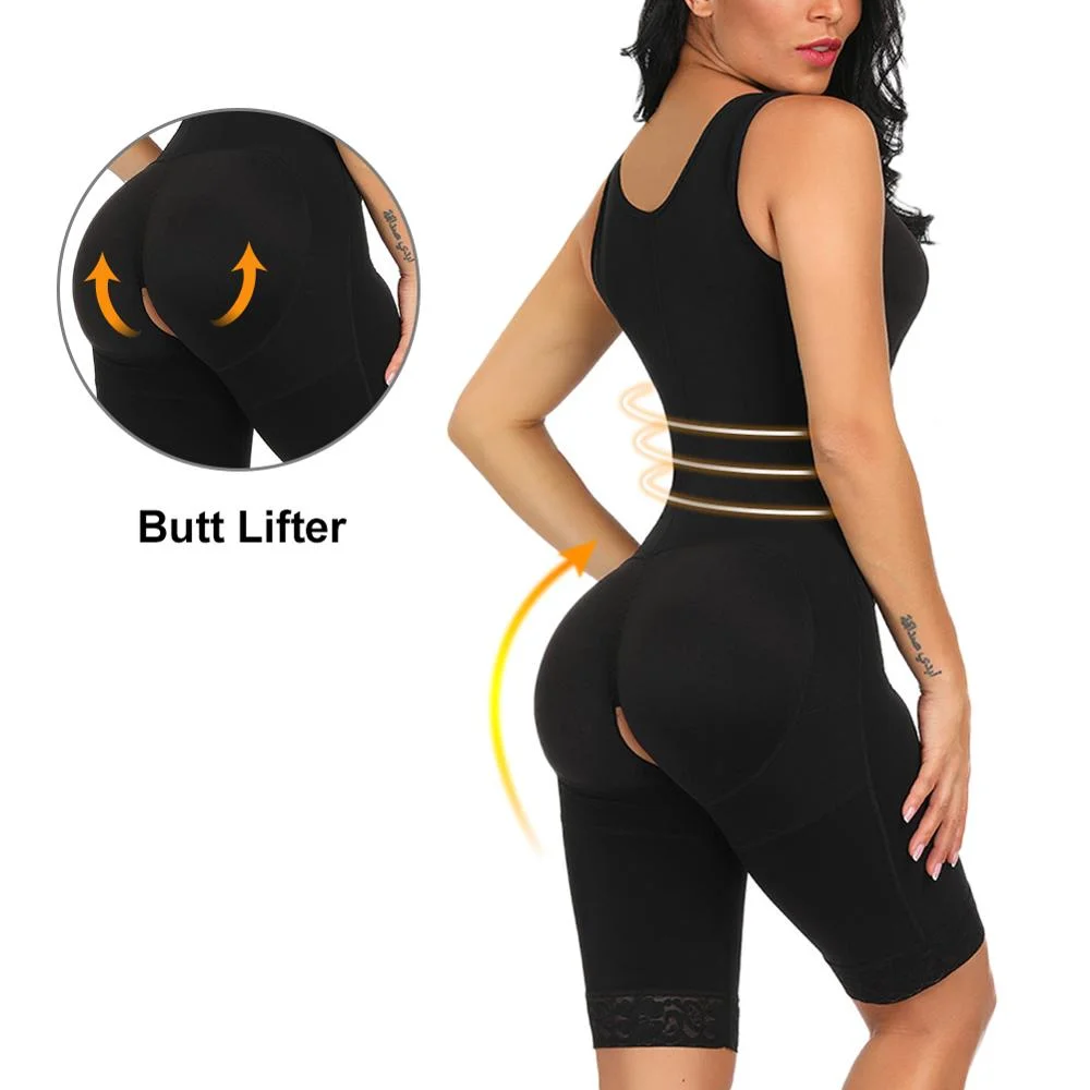 

Shapewear For Women Adjustable Breast Support Hook And Eye Closure Tummy Control Bodysuit Bodyshaper