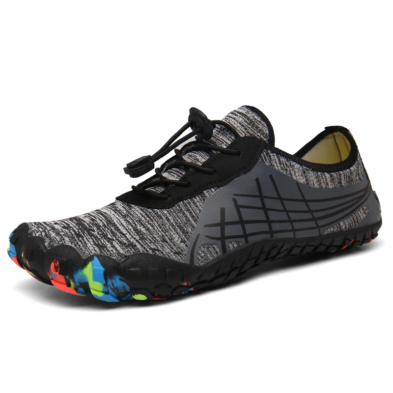 

ADD-WHTAP Unisex Aqua Shoes Quick Dry Water Shoes Men Shockproof Wear-resistant Breathable Elastic Lightweight Soft Hiking Trekk