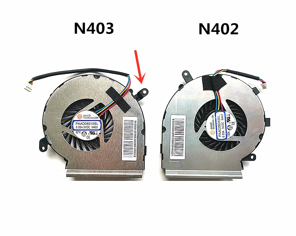 Новый оригинальный вентилятор охлаждения процессора ноутбука/графического для