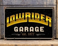 lowrider garage tin sign for man cave garage sign decorate