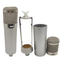 diy condenser tube microphone accessories 24cm big straight type silver metal microphone body for telefunken u47