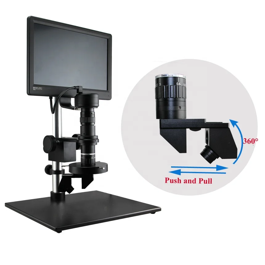 

tool maker FM3D0325C 1920x1080 high resolution High Definition and USB 10X to 98X numerique microscope