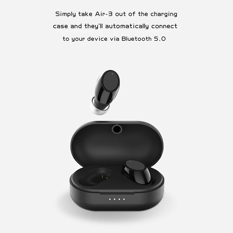 Air3 TWS 5 0 беспроводные Bluetooth наушники HD стерео гарнитура шума для iPhone Huawei|Наушники и