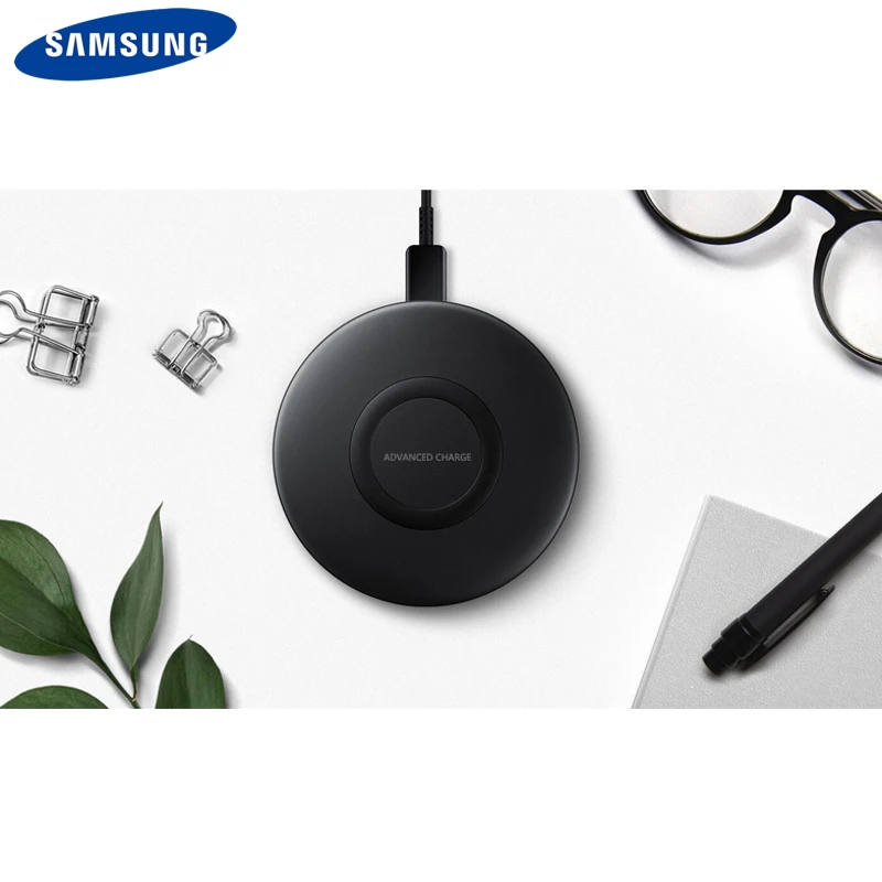 Оригинал Samsung беспроводное зарядное устройство для Galaxy S8 S8Plus SM-G9500 S9 S10E S10Plus S7 IPhone8