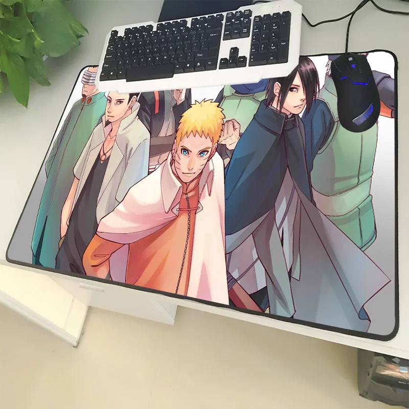 Коврик для мыши XGZ с мультяшным аниме большой размер черный замком партнёров