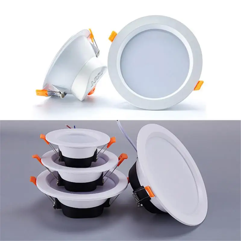 

LW Life LED Recessed Round Downlight 2-in-1 12W/18W AC 110V 220V LED Ceiling Spot Light Bedroom LED Downlights Indoor Lighting