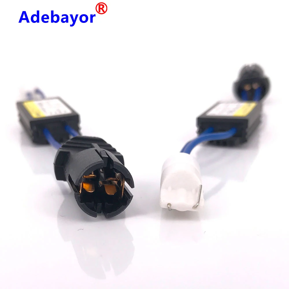 Светодиодный резистор T10 Canbus 2 шт. без ошибок светодиодный декодер