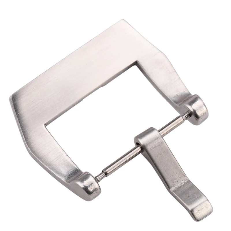 Skull Watch Clasp 18mm 20mm 22mm 24mm Silver Stainless Steel Brushed Watch Accessories Watchbands Strap Pin Buckle