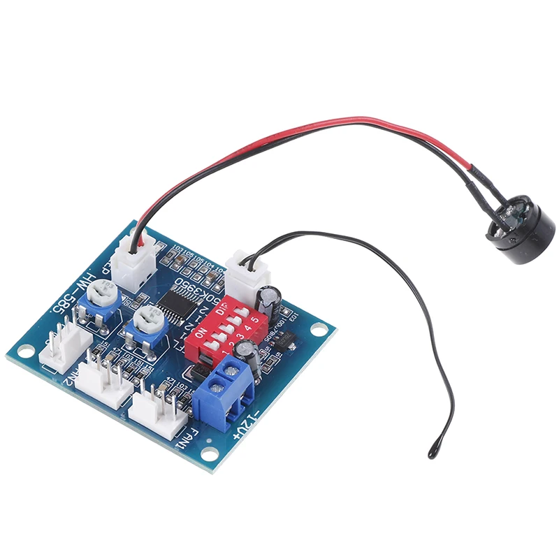 

DC 12V Pwm PC CPU Fan Temperature Control Speed Controller Module