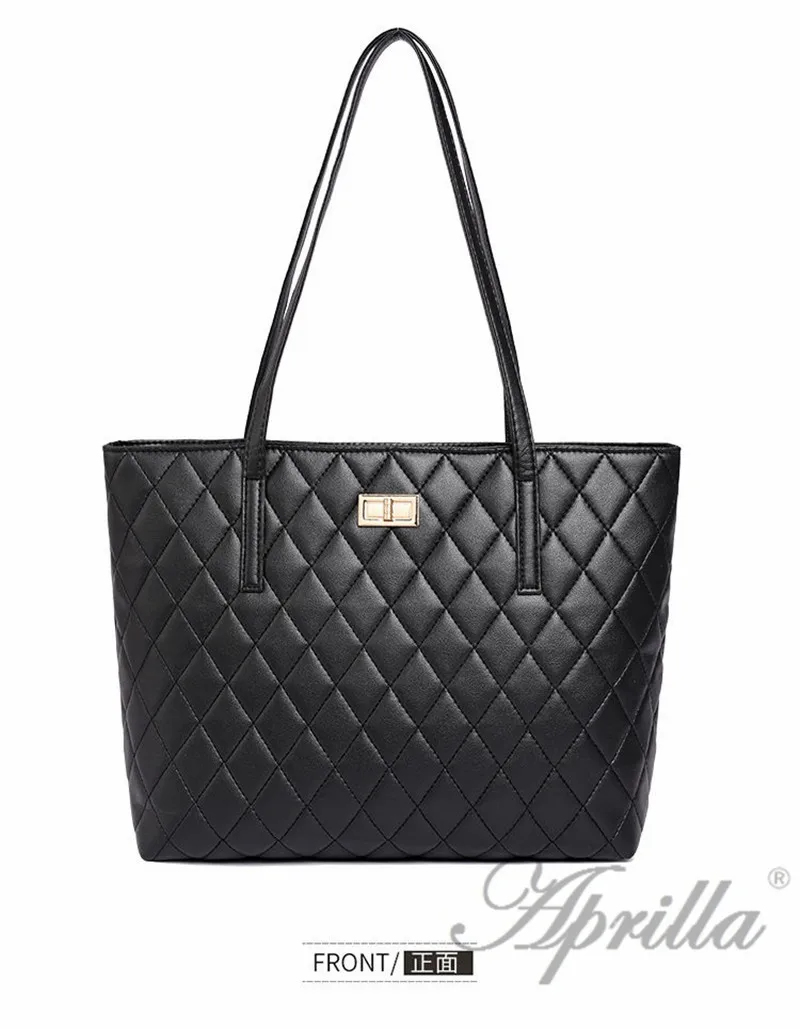 Aprilla tote сумки на плечо для женщин Повседневная сумка мягкие сумки женские большие сумки PWDL15