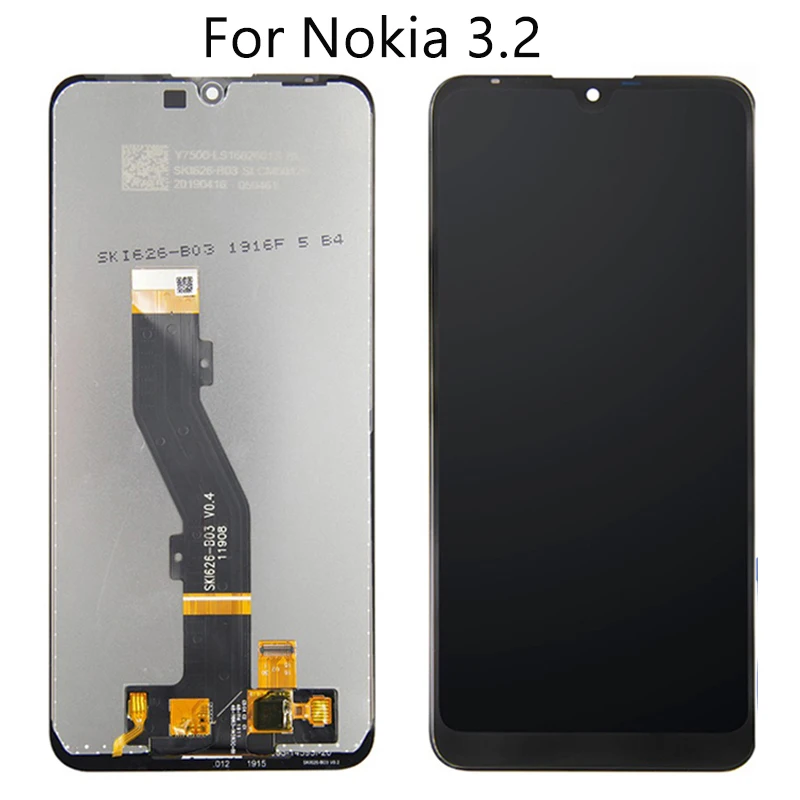 Для Nokia 2 2/Nokia 4 ЖК-дисплей сенсорный экран дигитайзер стекло в сборе Замена для 3 LCD