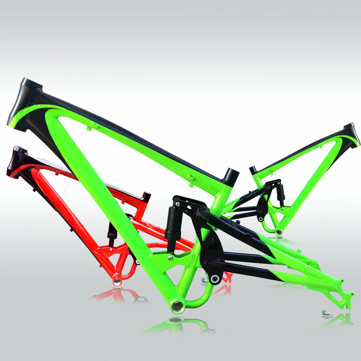 Kalosse Алюминий сплав снег/Рама для пляжного велосипеда Горные 26*17 дюймов MTB рама 26*4