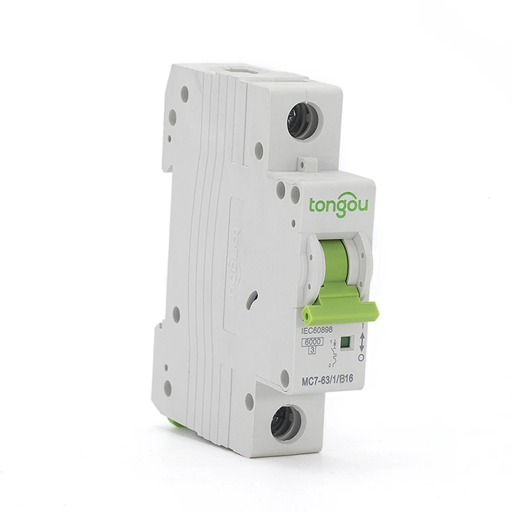 Миниатюрный автоматический выключатель Curve B Type 1P 2P 1A 6A 10A 16A 20A 25A 32A 40A 50A 63A 6KA 110 В/220