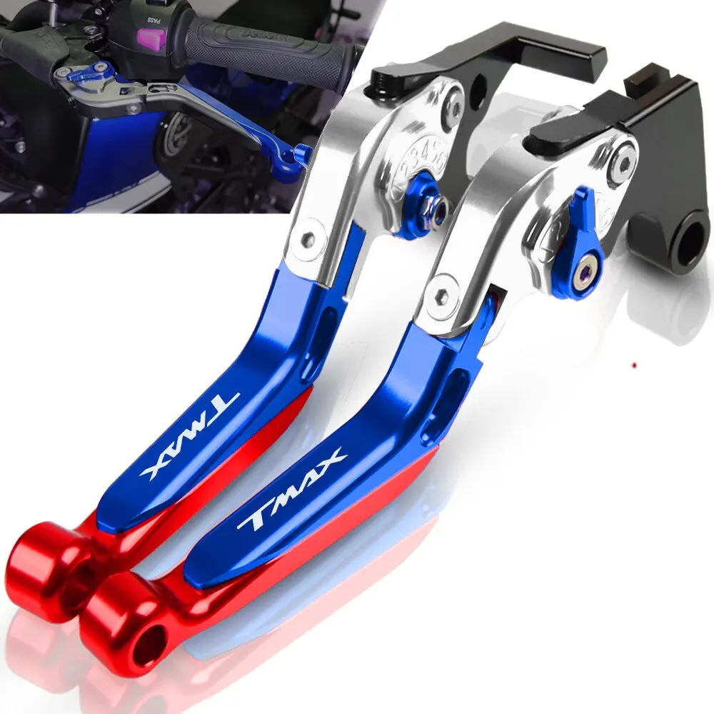 

Motorcycle Accessories handbrake Adjustable Brake Clutch Levers T MAX 530 FOR Yamaha TMAX 530 TMAX530 T-MAX 530 SX DX 2017 2018