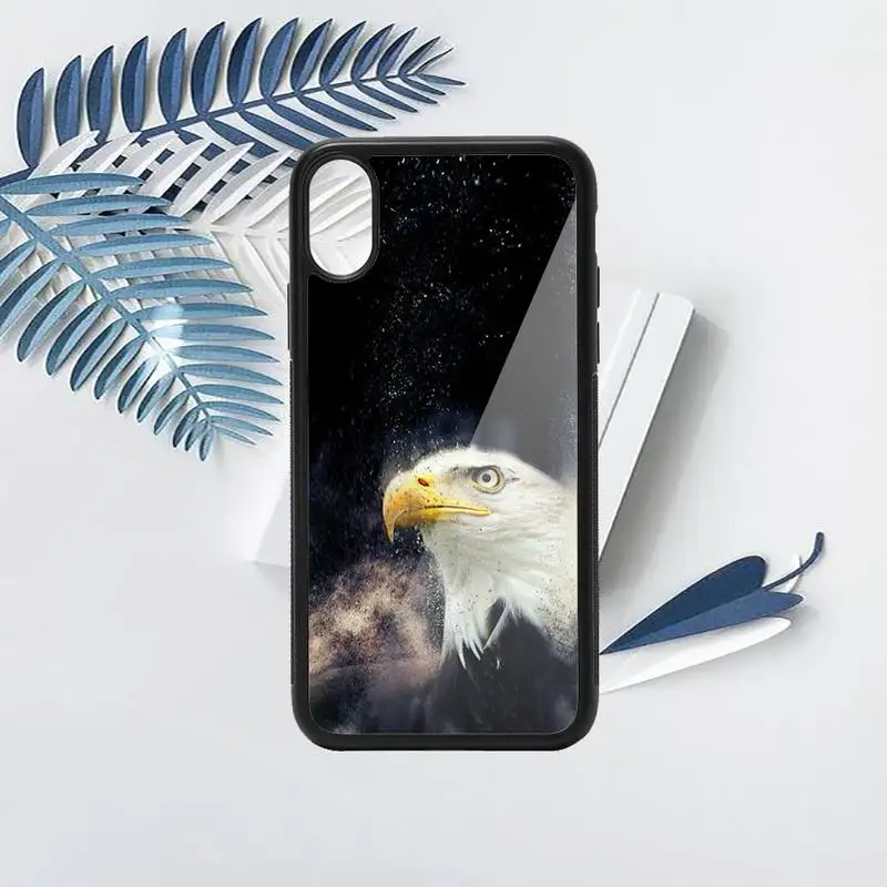 

bald eagle Phone Case TPU For iPhone X XR XS 11 12 mini Pro MAX 6 6S 7 8 Plus SE 2020